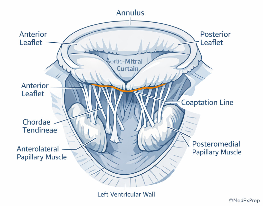 Mitral valve subvalvular apparatus