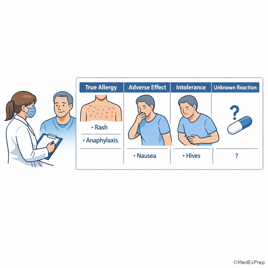 Fig 3. Allergy clarification interview guide