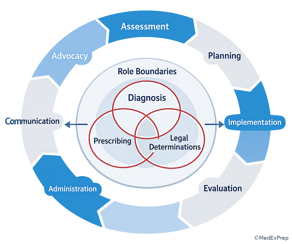 Fig 6. Program cycle and role boundary overlay