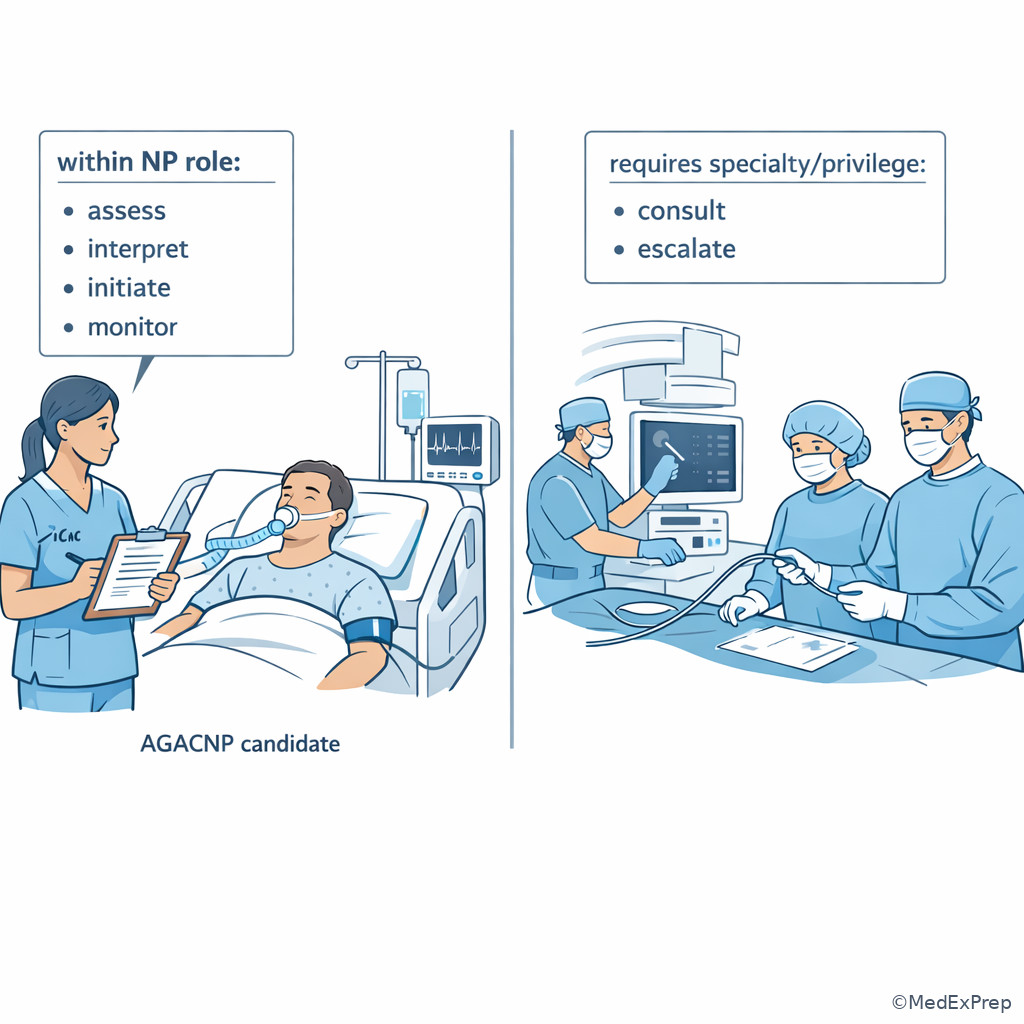 Role-versus-procedure illustration
