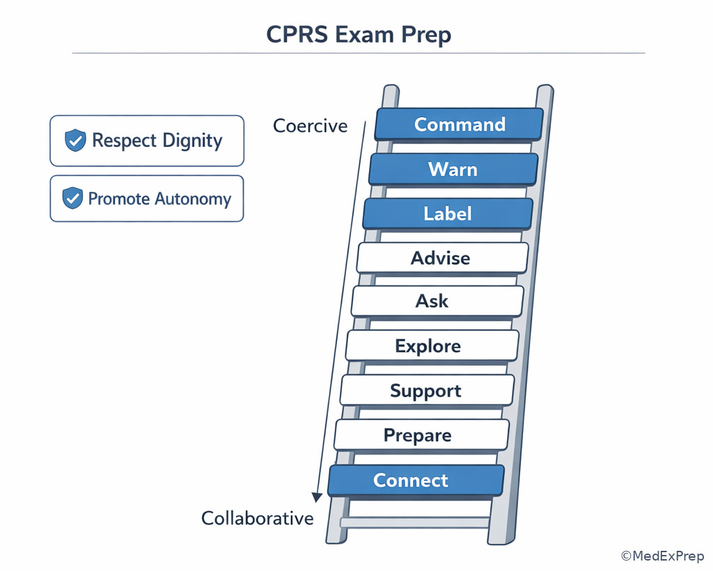 Language choice ladder
