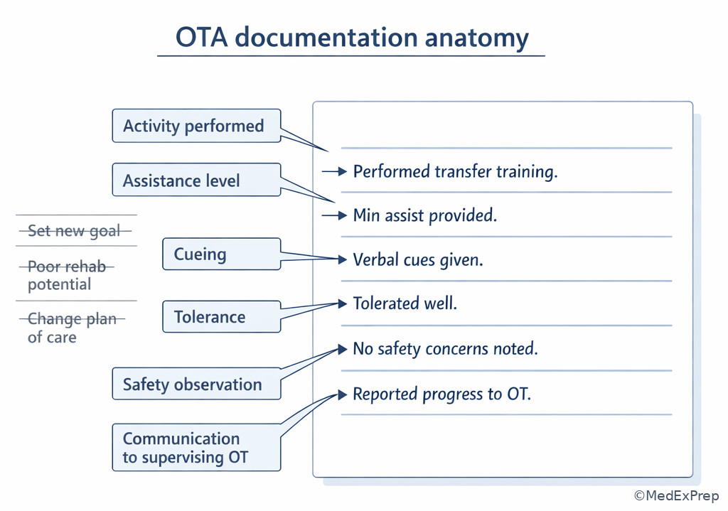 Fig 6. OTA documentation anatomy