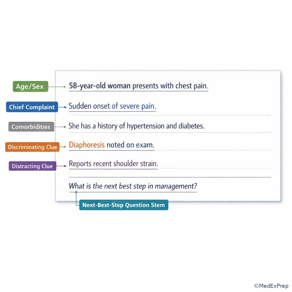Clinical vignette annotation workflow