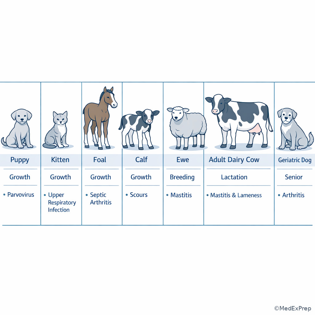 Species and life-stage clue board