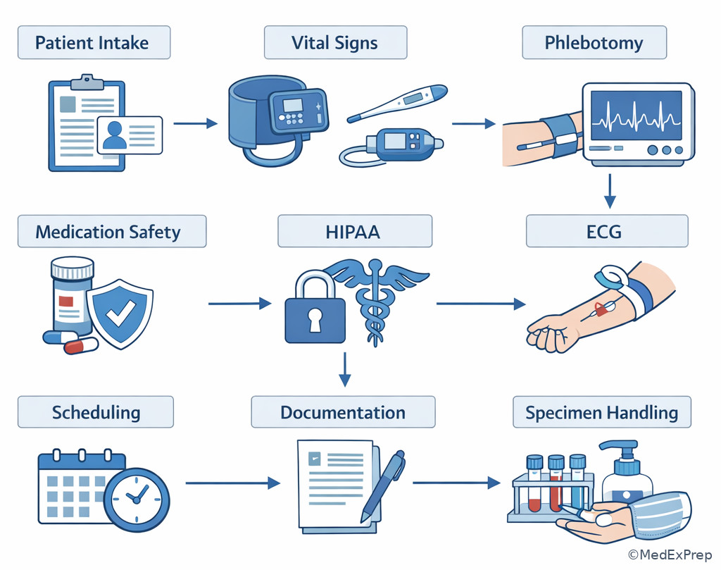 Exam blueprint study board