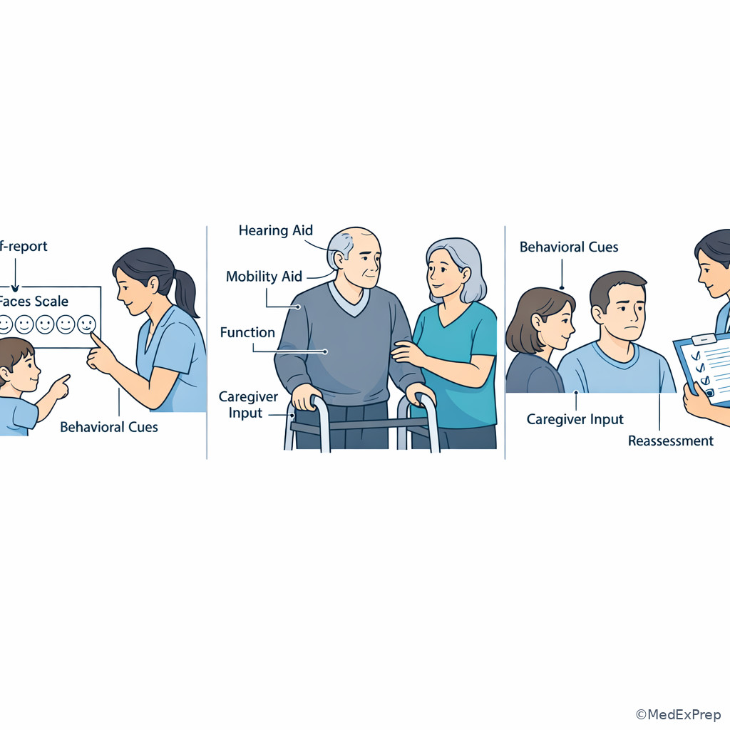 Lifespan and communication adaptation chart
