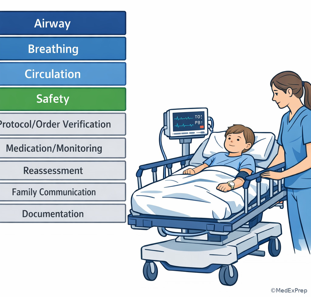 Fig 6. Pediatric emergency room priority stack