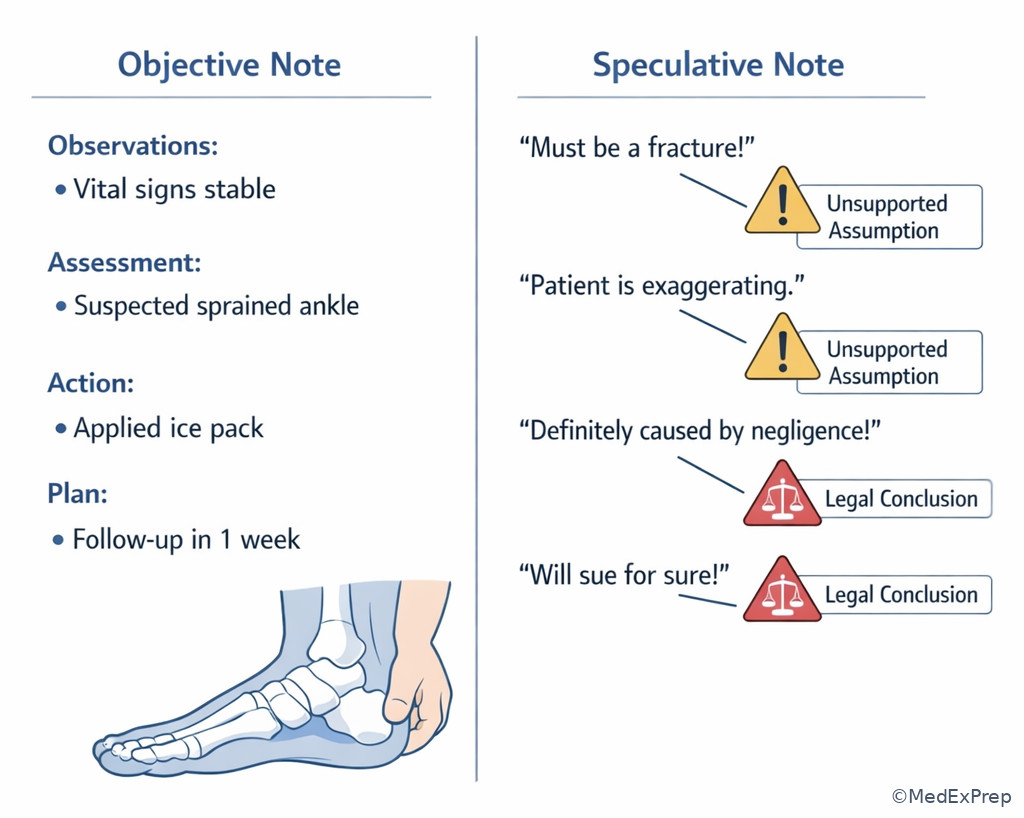 Documentation versus speculation image