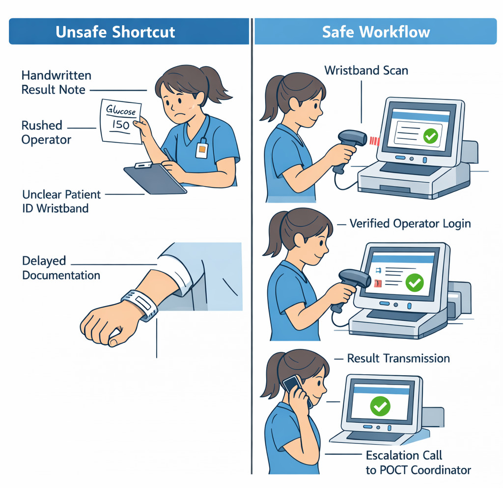 Fig 5. Safety versus convenience at the point of care