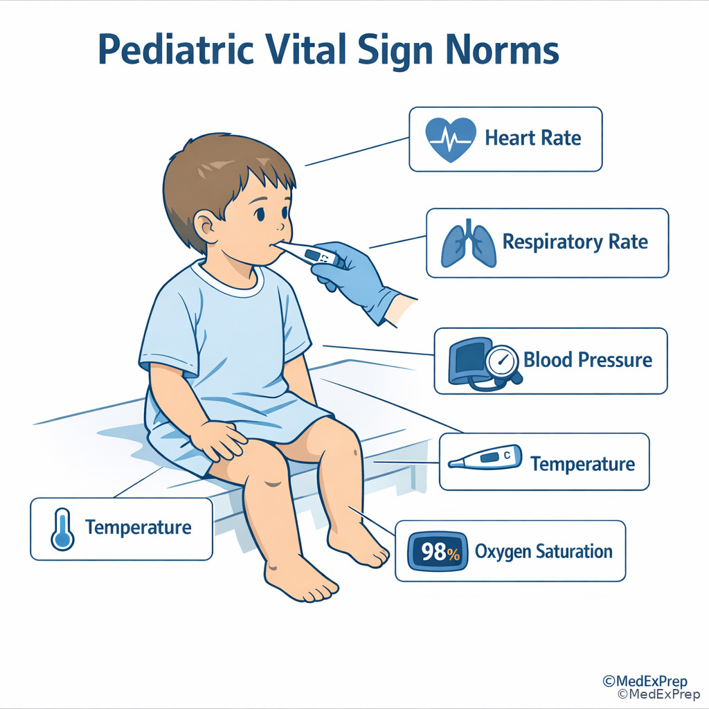 Illustration: Pediatric Vital Sign Norms