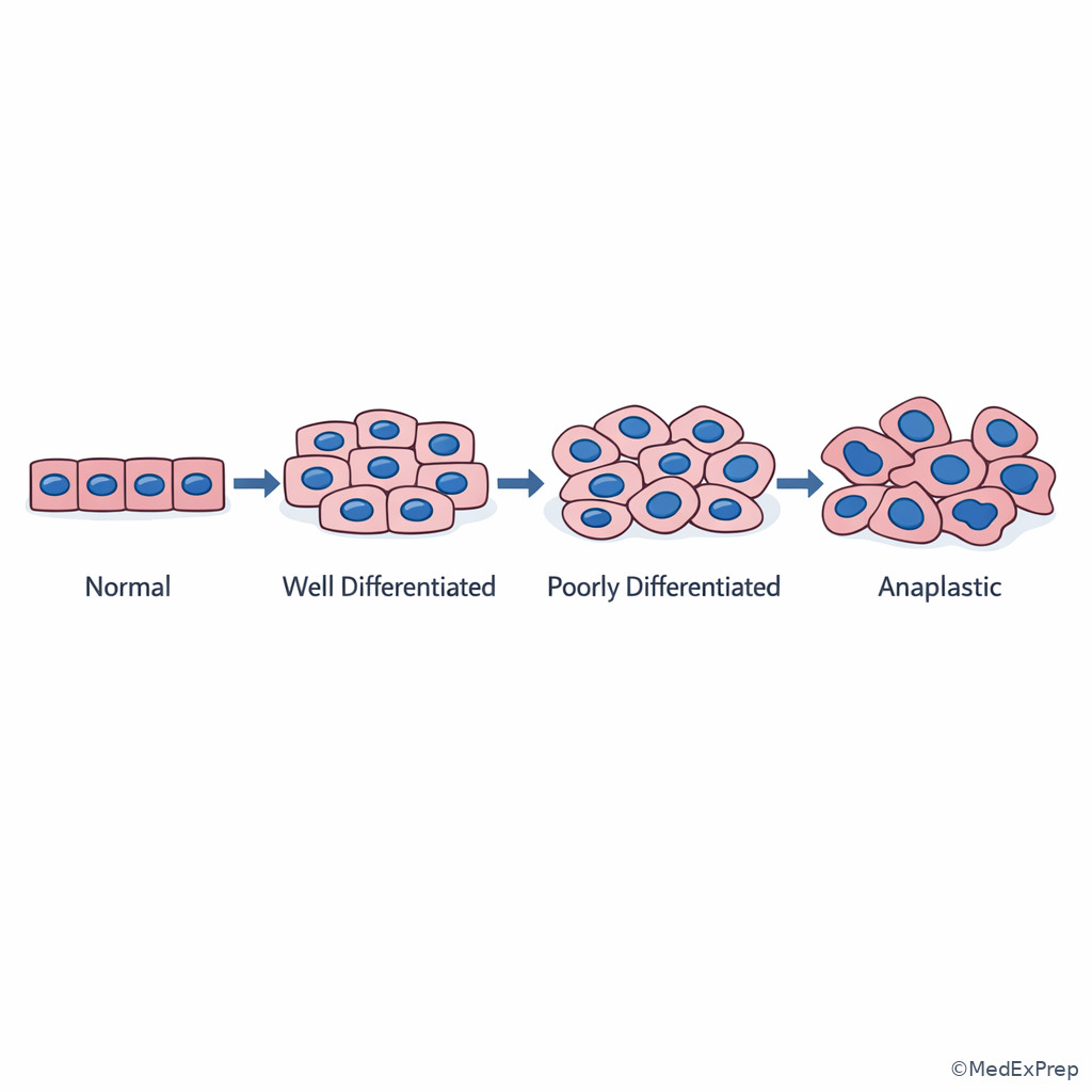Cell differentiation spectrum