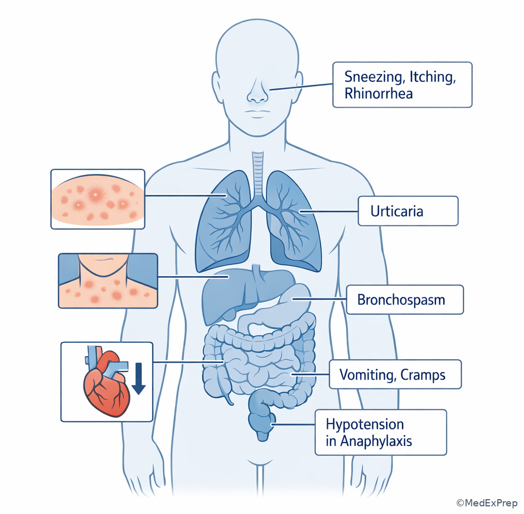 Fig 5. Clinical manifestations across target organs