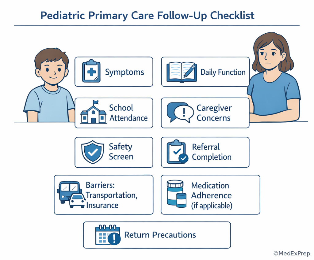 Fig 5. Monitoring checklist in primary care mental health follow-up