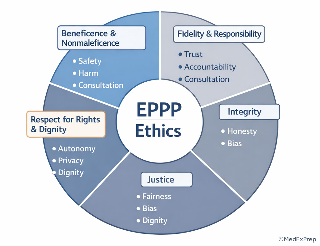 Five-principle study wheel