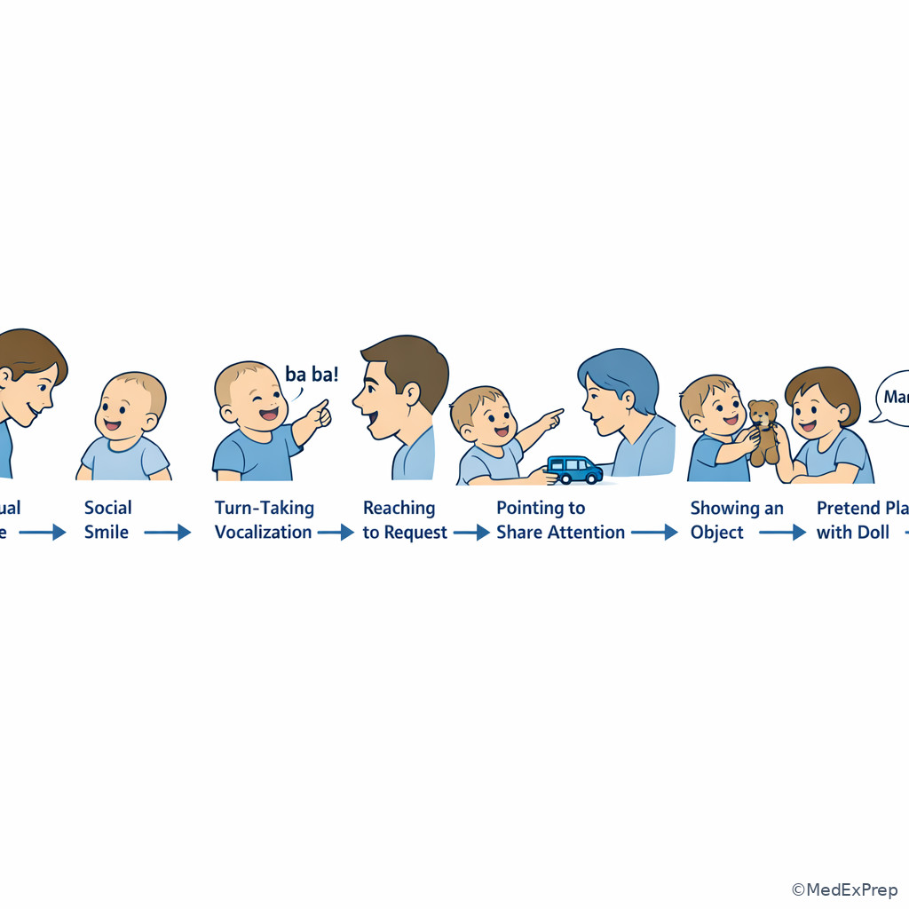 Developmental interaction sequence