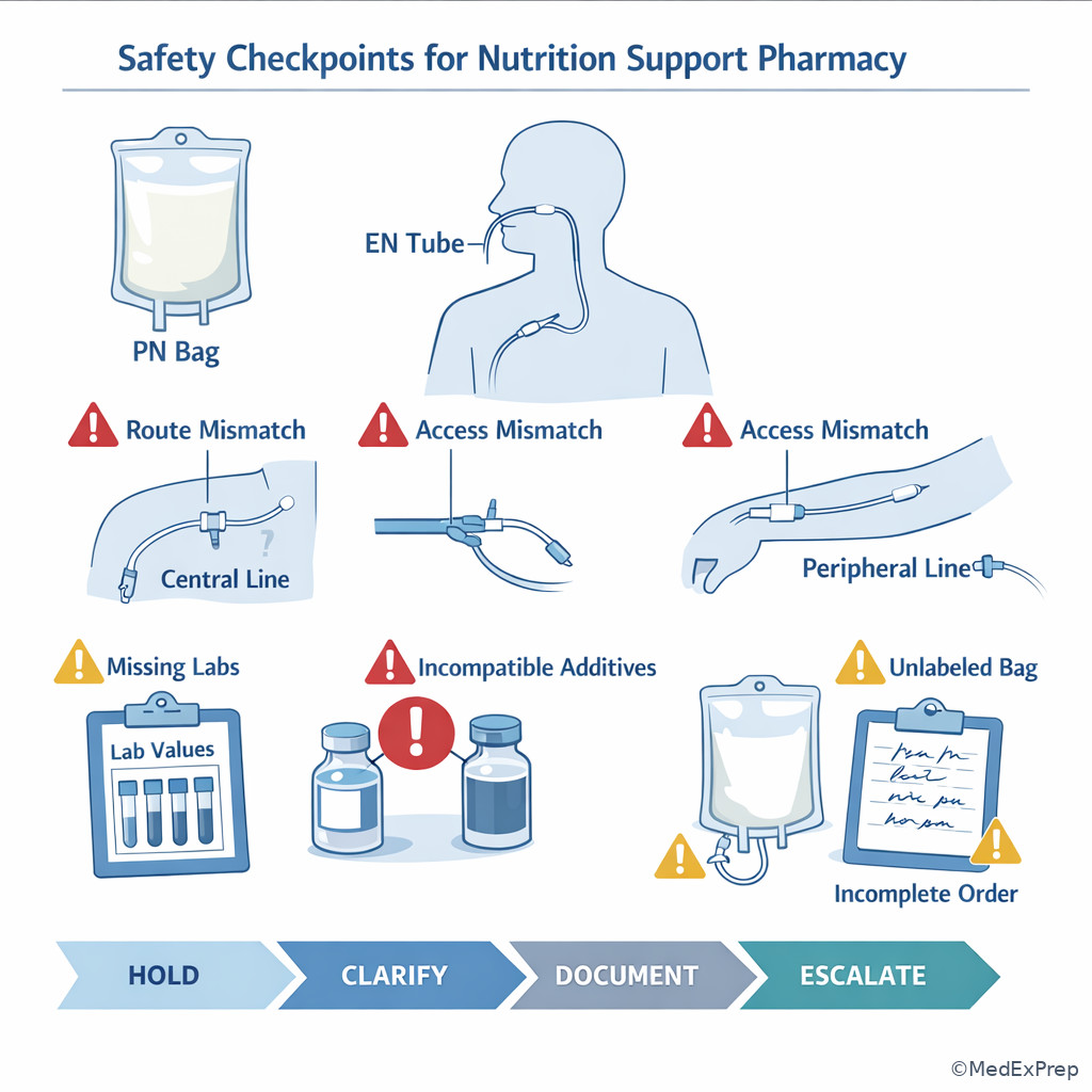 Fig 4. Unsafe order escalation checkpoints