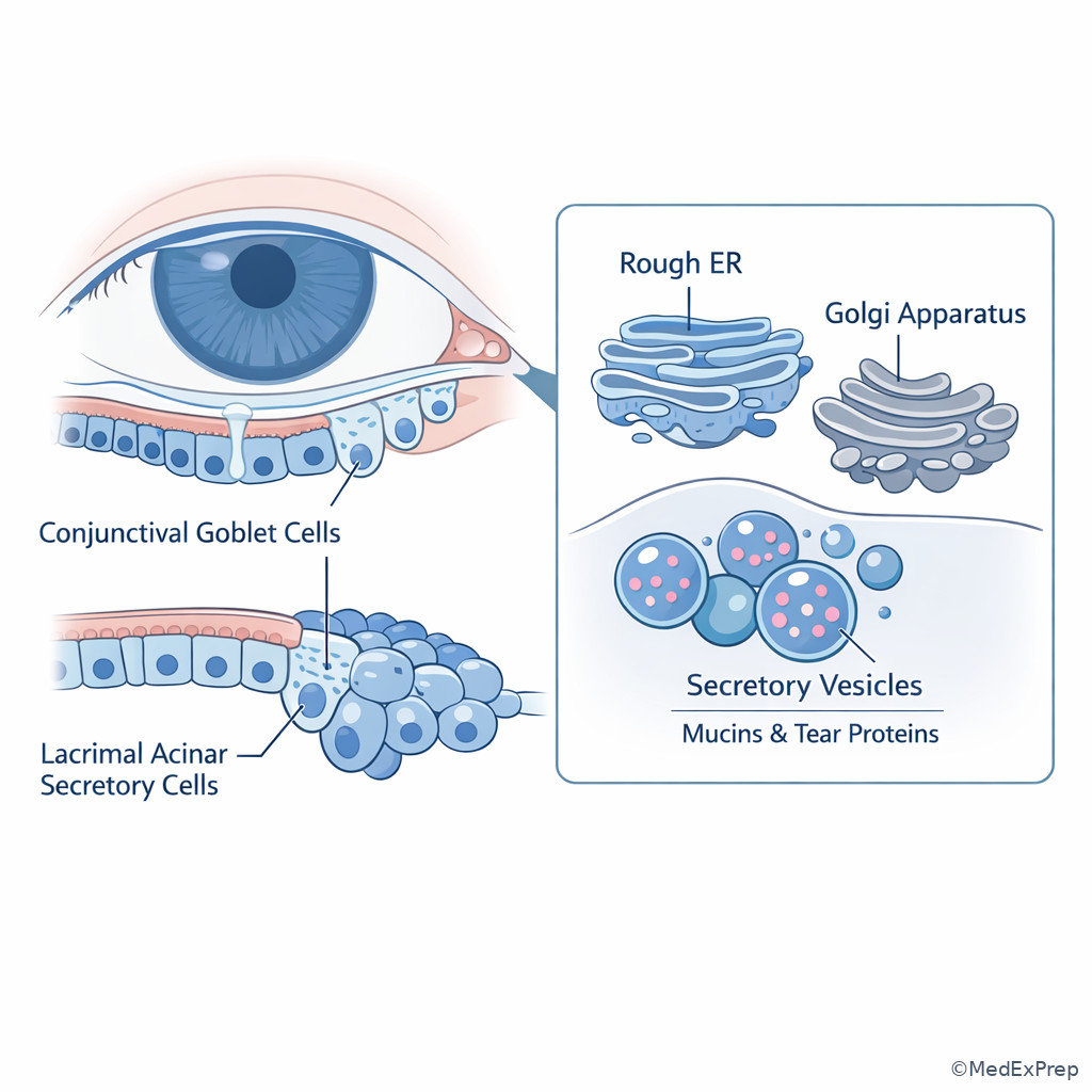 Fig 5. Ocular surface secretory cell emphasis