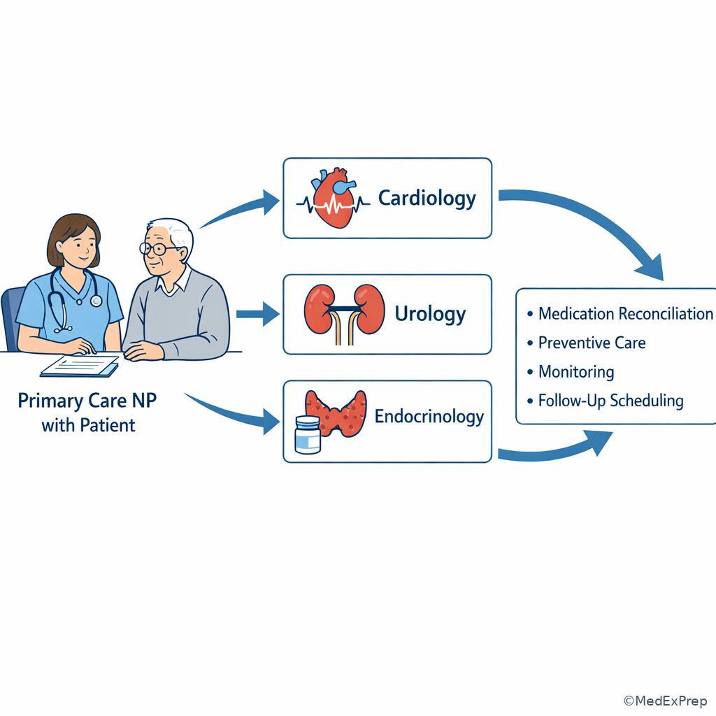Referral and co-management workflow in ambulatory care