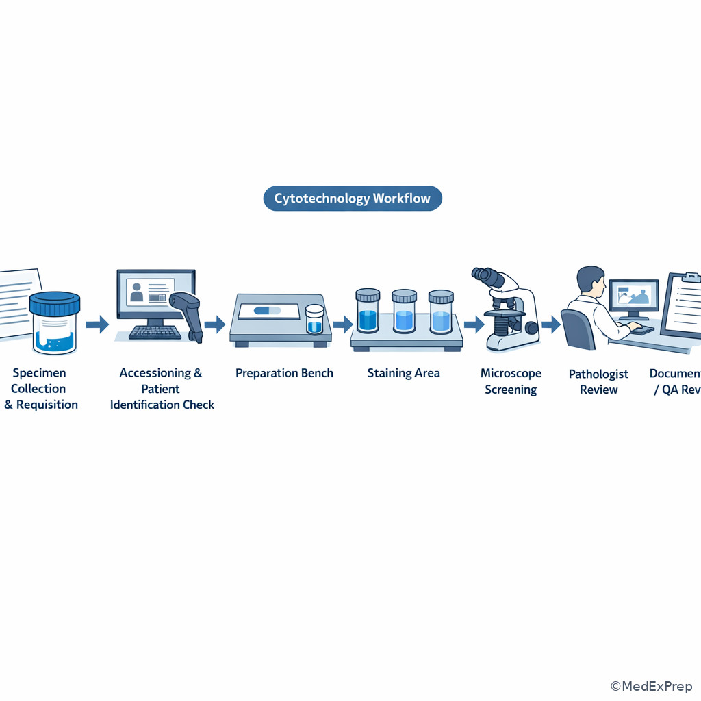 Laboratory workflow overview for CT candidates