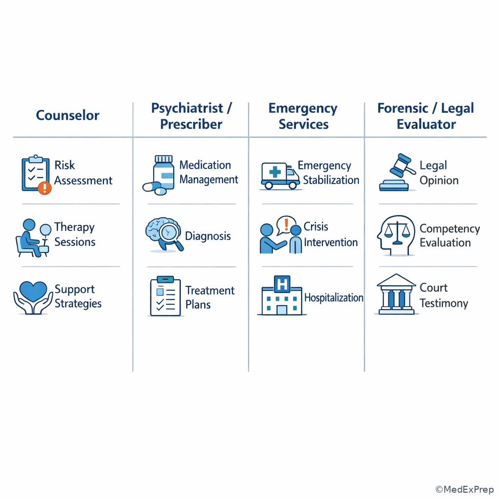 Scope-of-practice comparison panel