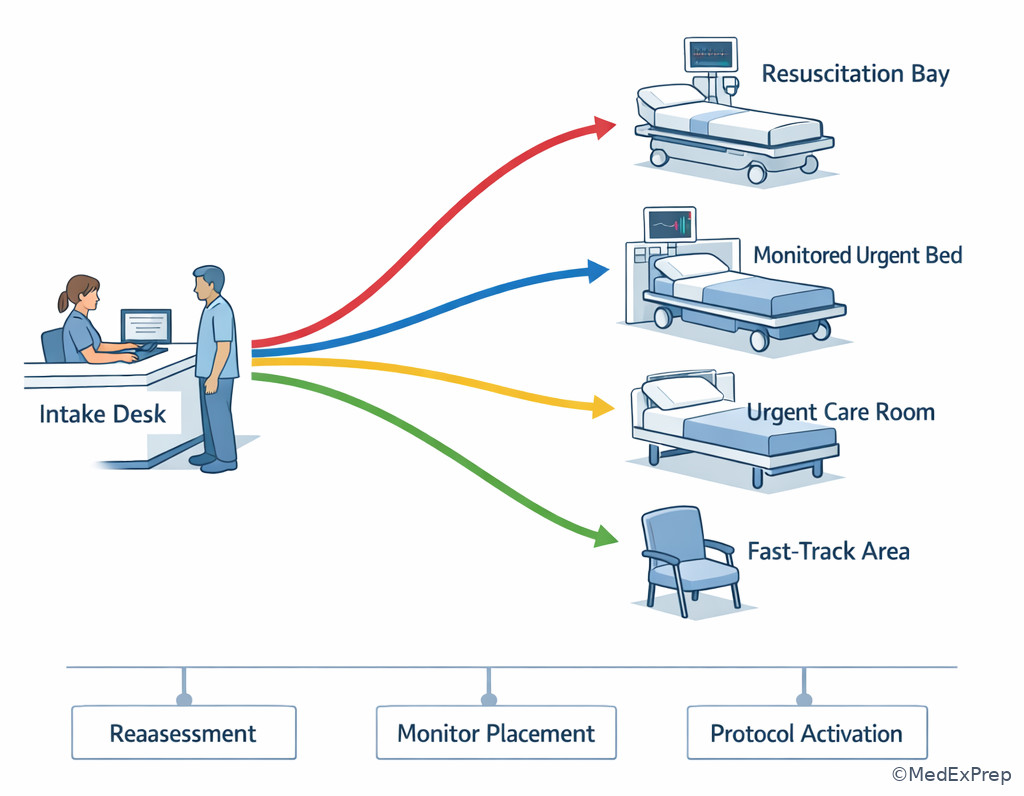Triage workstation workflow
