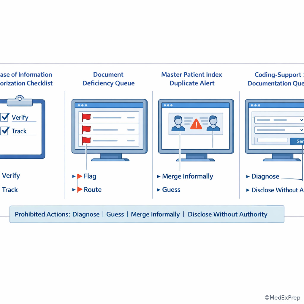 Fig 4. RHIT workflow decision panel