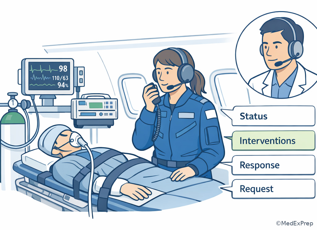 Medical control communication setup