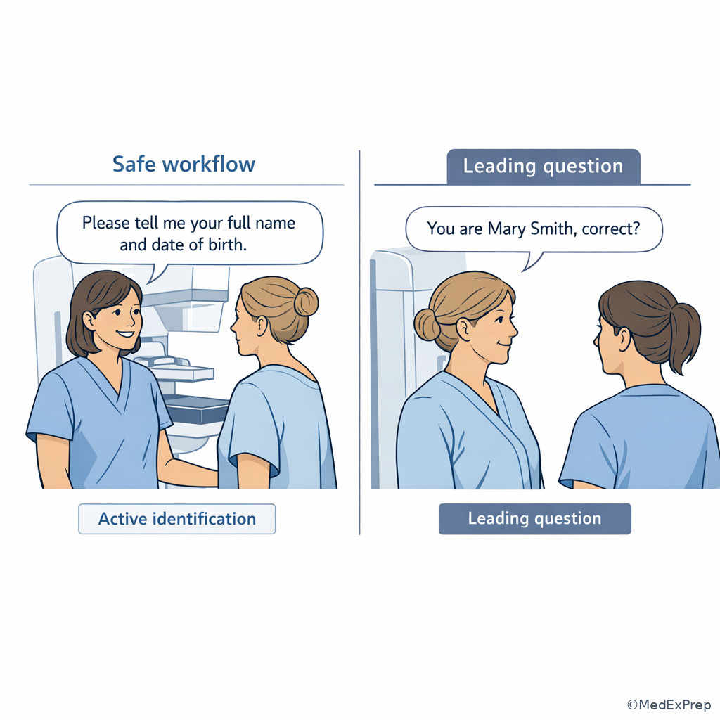Fig 5. Active verbal identification technique