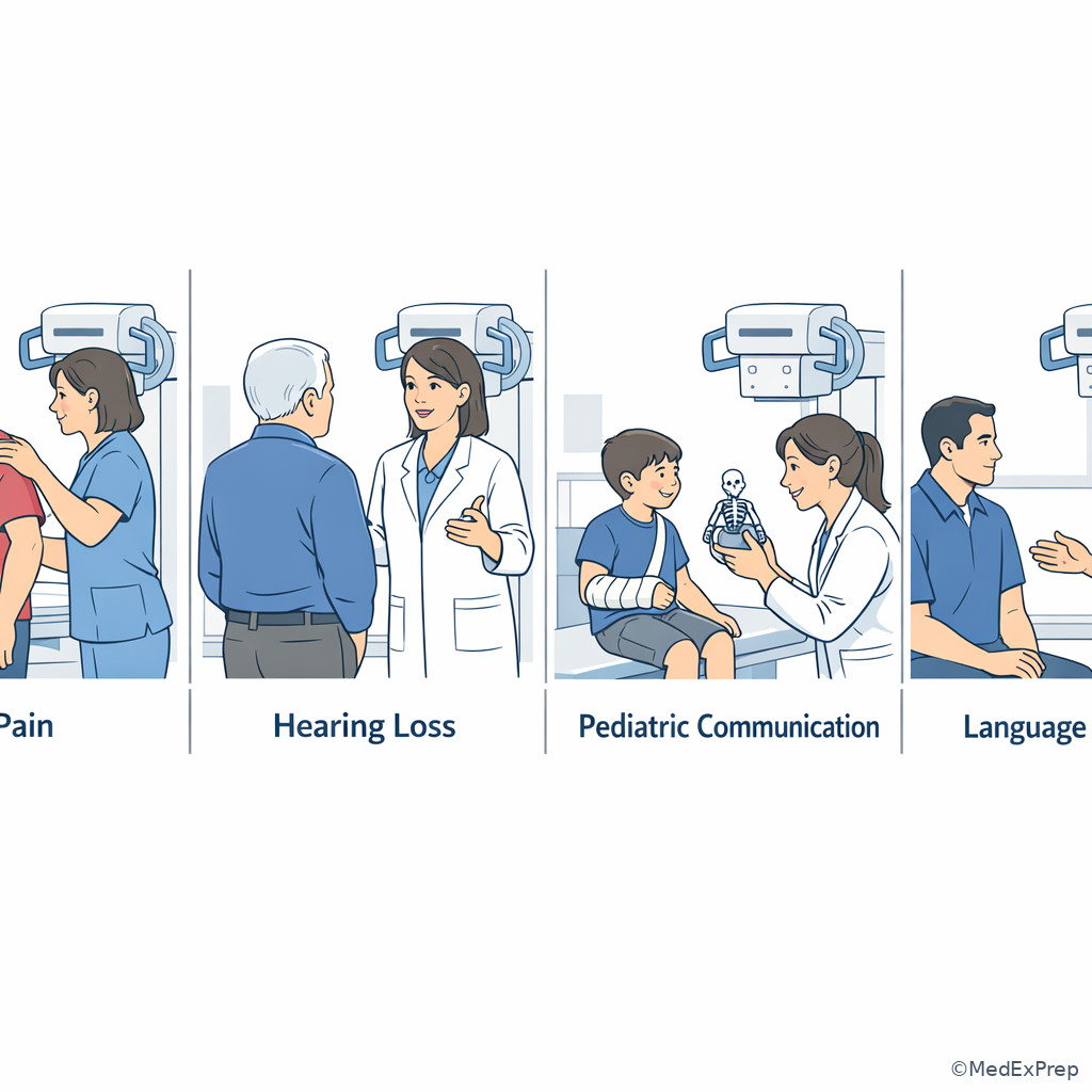 Fig 3. Adapting instructions for common communication barriers