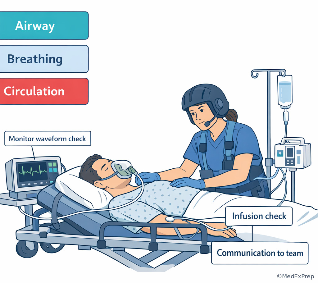 Fig 6. Immediate transport RN priorities at the bedside