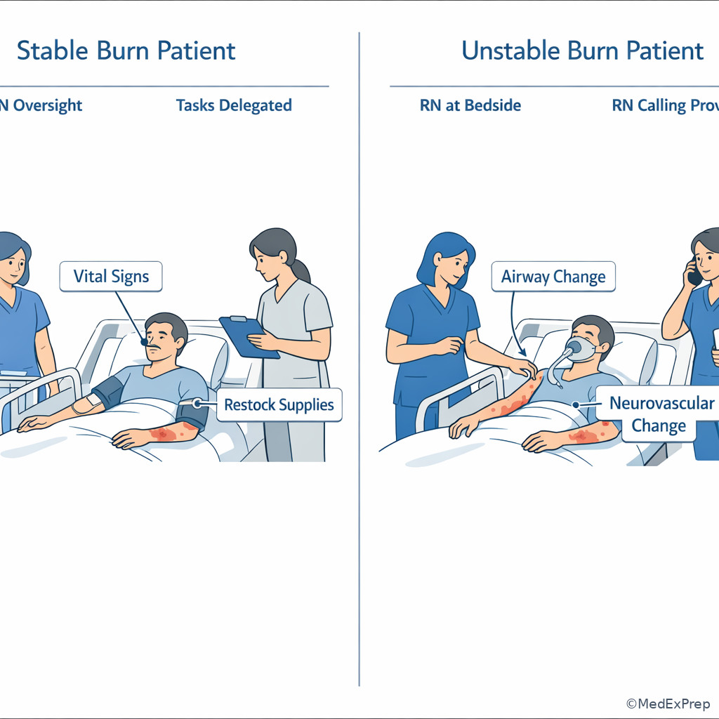 Fig 6. Stable-versus-unstable delegation snapshot