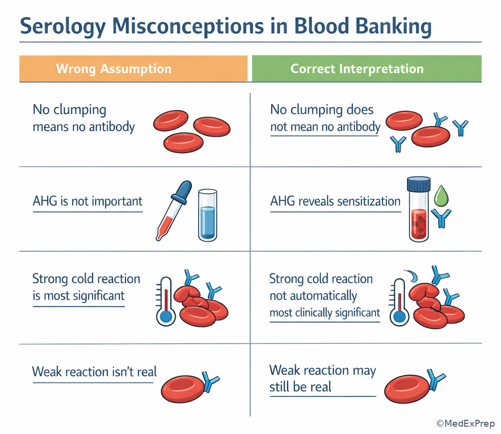 Common serology pitfalls infographic