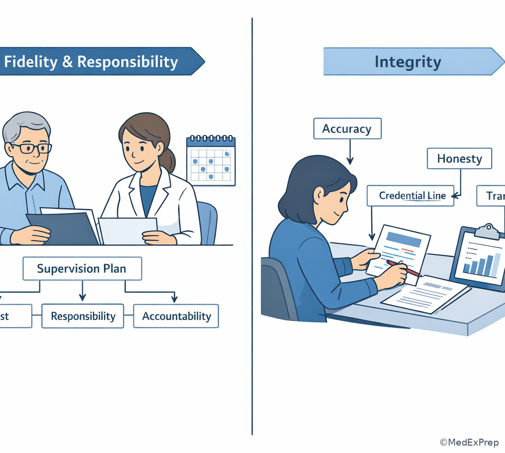 Fig 4. Trust versus truth in professional ethics