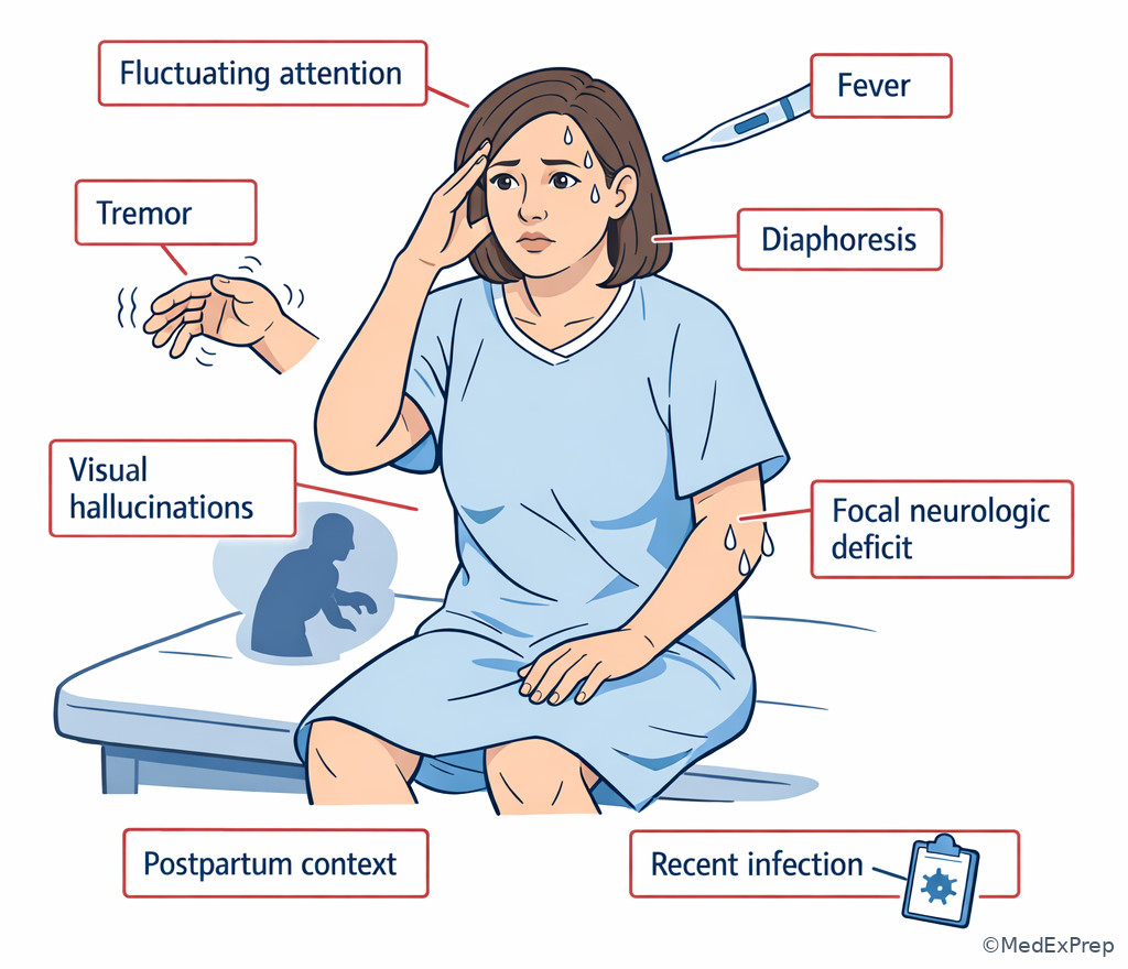 Medical mimic clues in psychiatric presentations