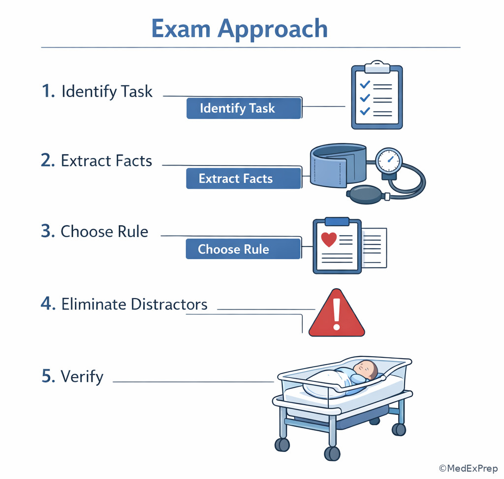 Stepwise maternal-newborn decision checklist