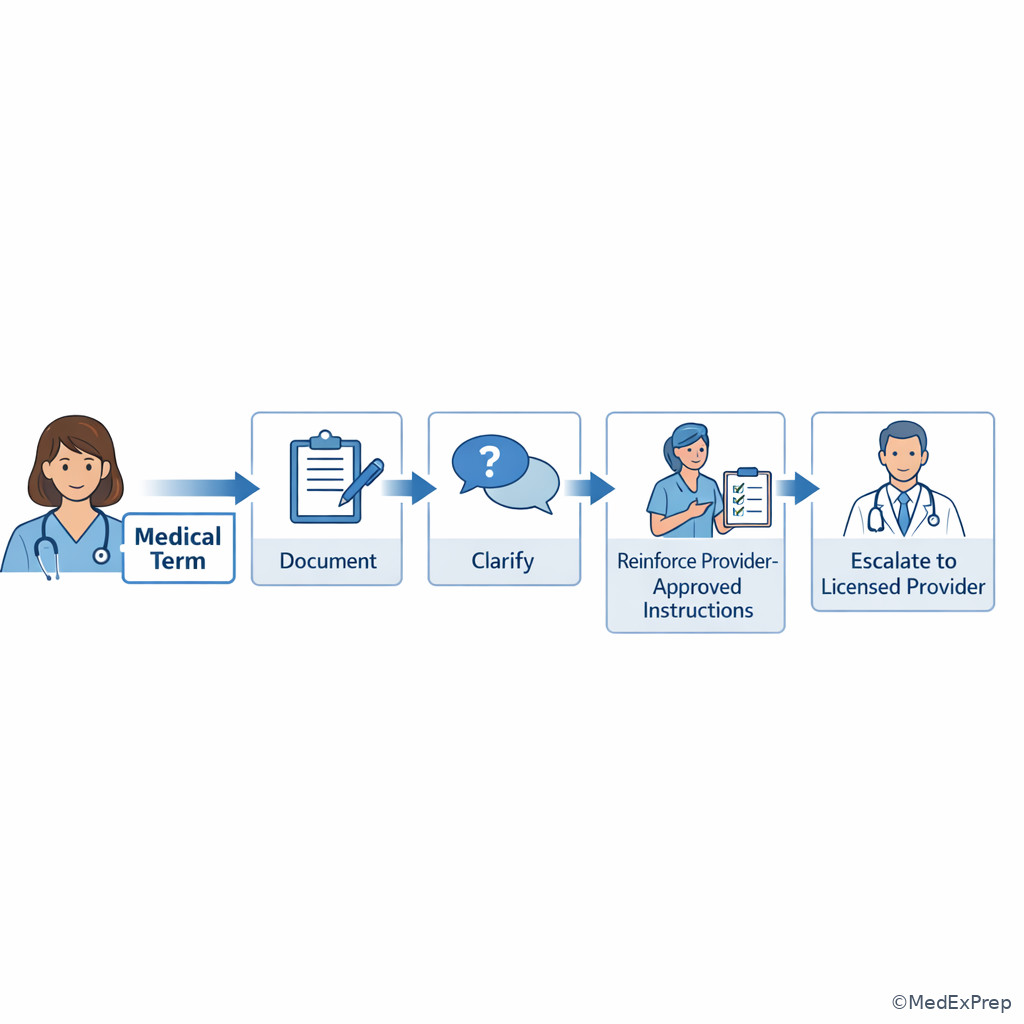 Fig 6. From term recognition to safe office action