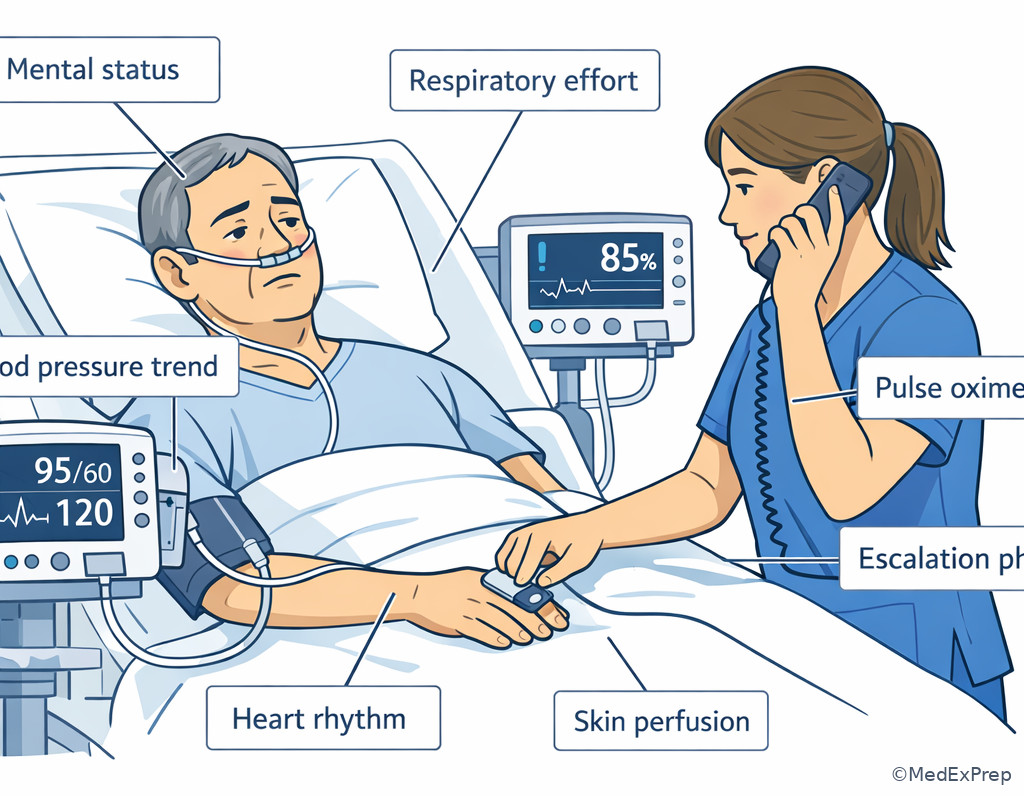 Fig 6. Focused reassessment during adult deterioration