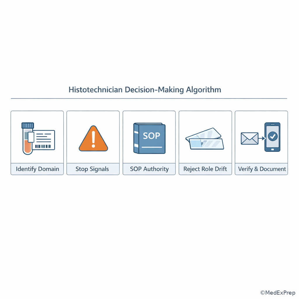 HT decision algorithm visual summary