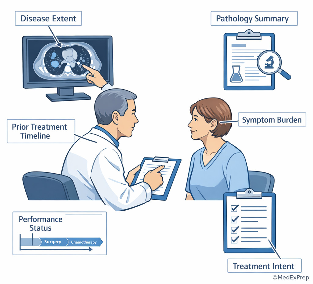 Consult-room triage for RT candidacy