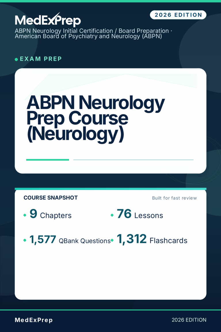 ABPN Neurology Prep Course (Neurology)