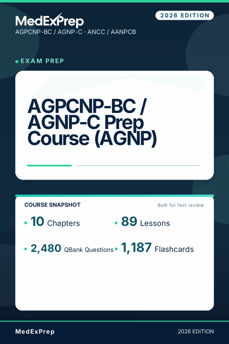AGPCNP-BC / AGNP-C Prep Course (AGNP)