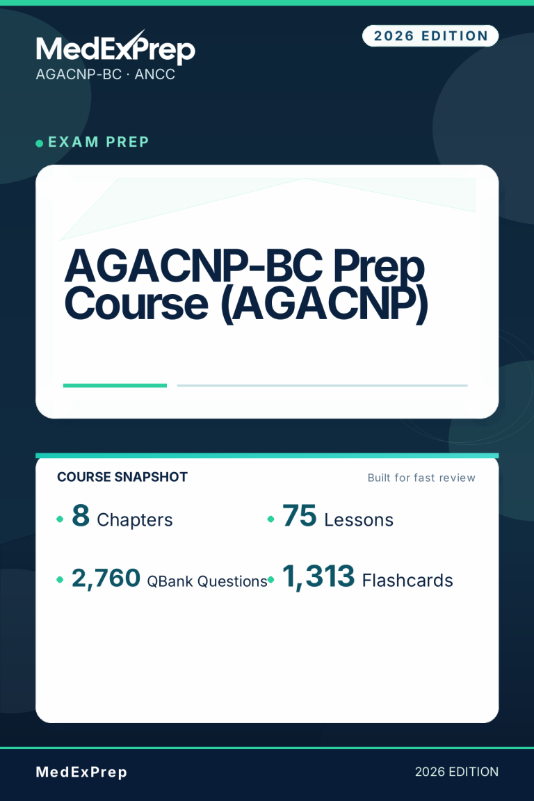 AGACNP-BC Prep Course (AGACNP)