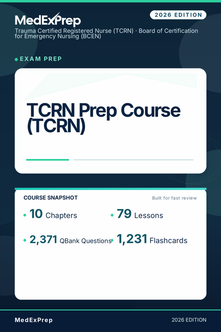 TCRN Prep Course (TCRN)