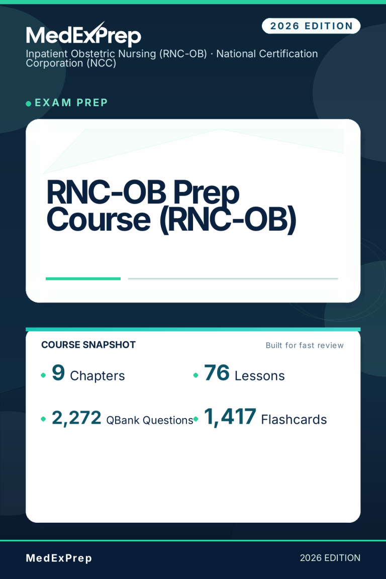 RNC-OB Prep Course (RNC-OB)
