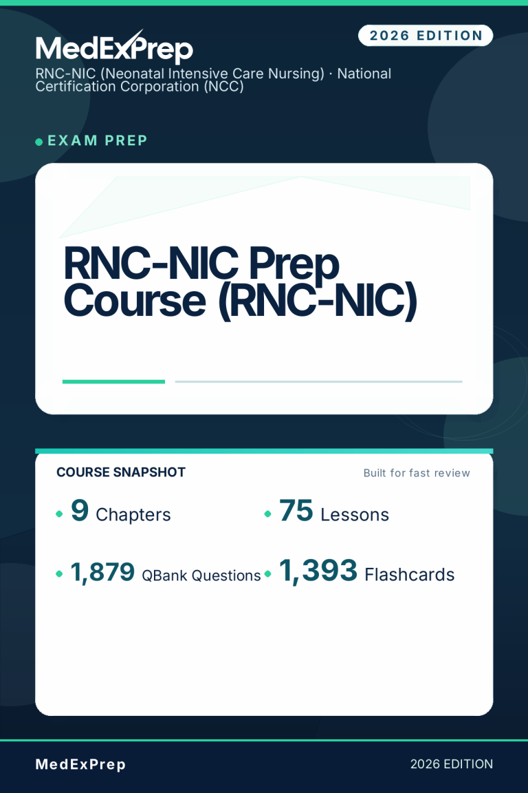 RNC-NIC Prep Course (RNC-NIC)