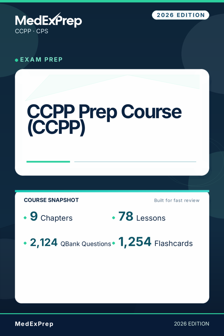 CCPP Prep Course (CCPP)