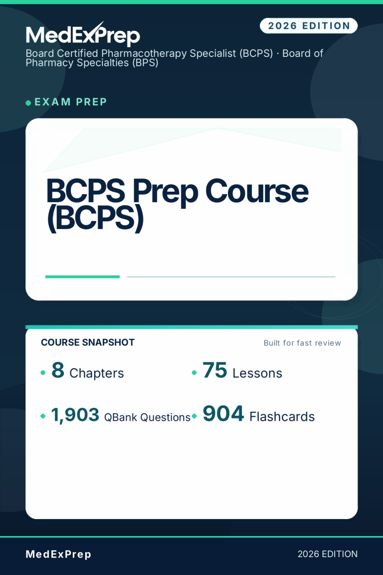 BCPS Prep Course (BCPS)