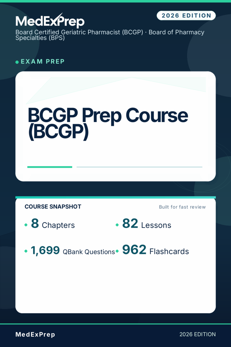BCGP Prep Course (BCGP)