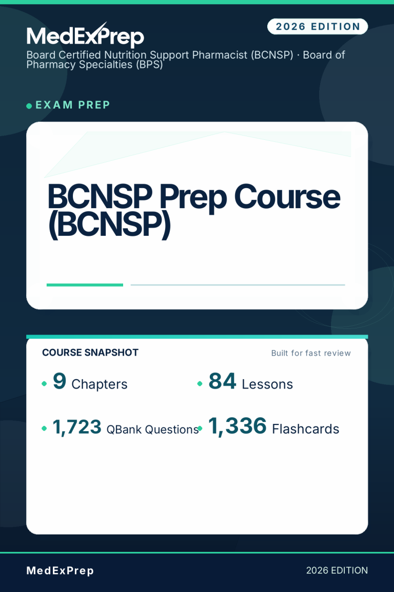 BCNSP Prep Course (BCNSP)