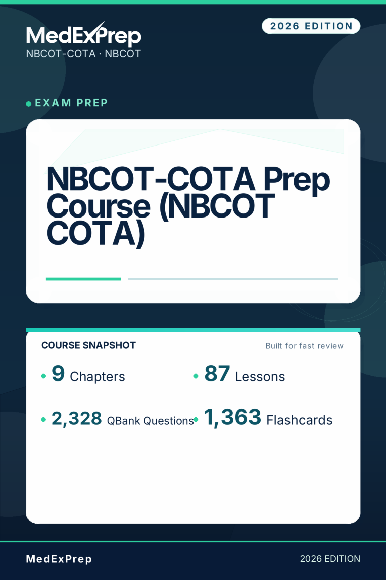 NBCOT-COTA Prep Course (NBCOT COTA)